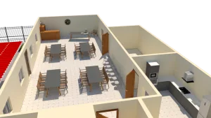 Render baños modernos