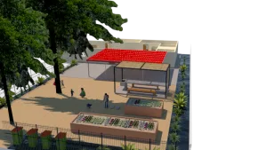 Render salón multifuncional